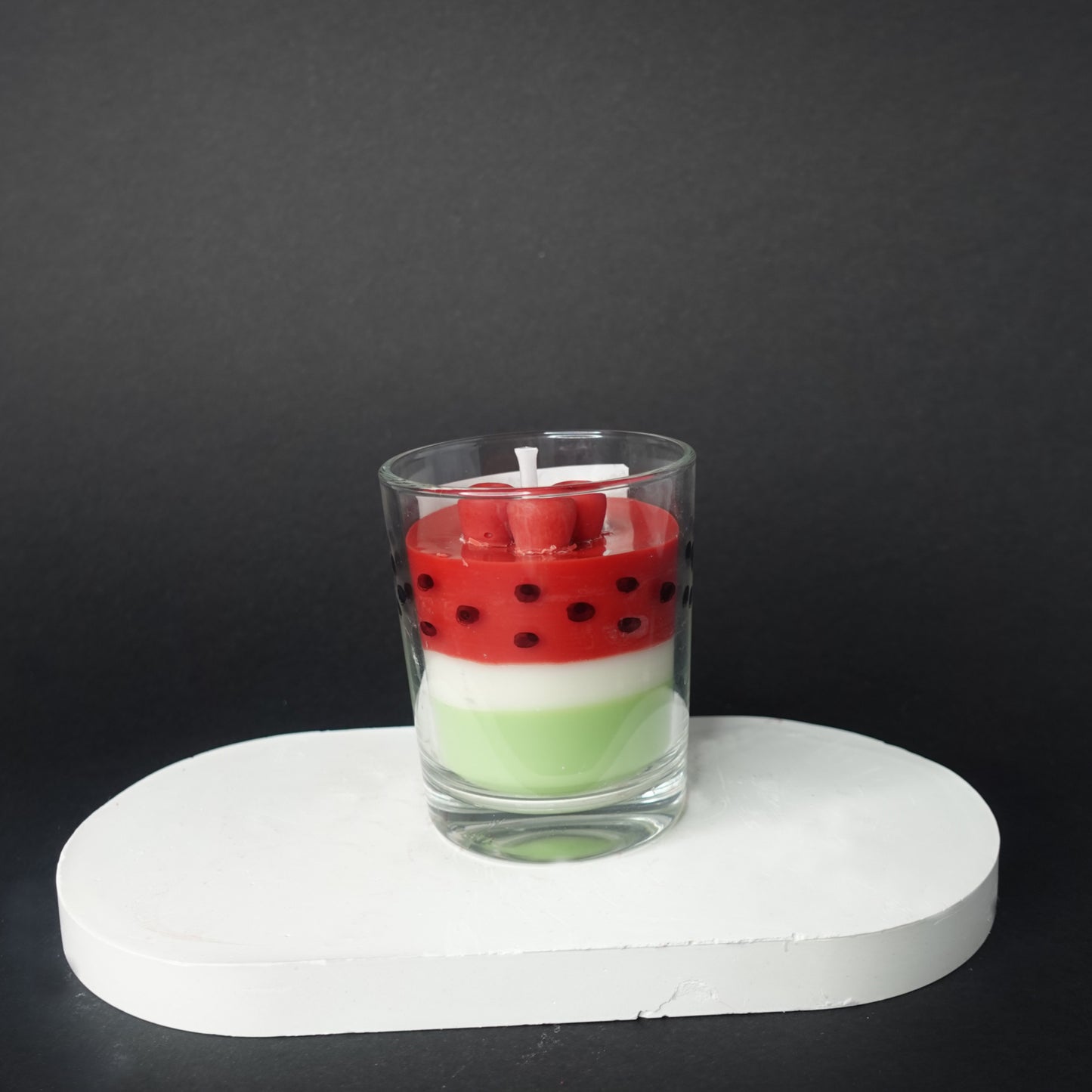 Watermelon candle